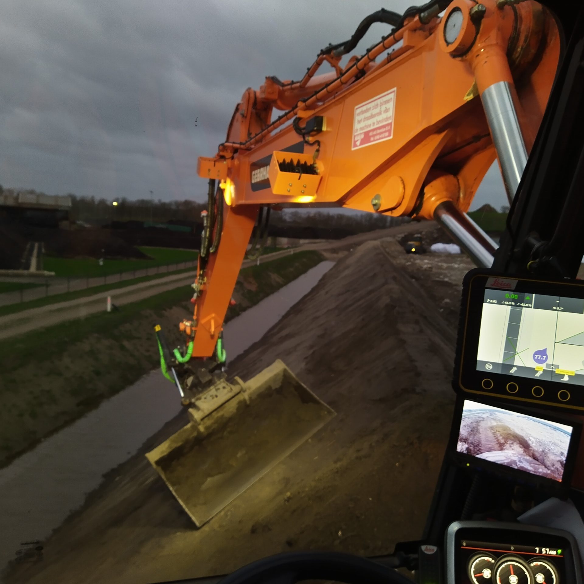 graven met GPS Gelderland