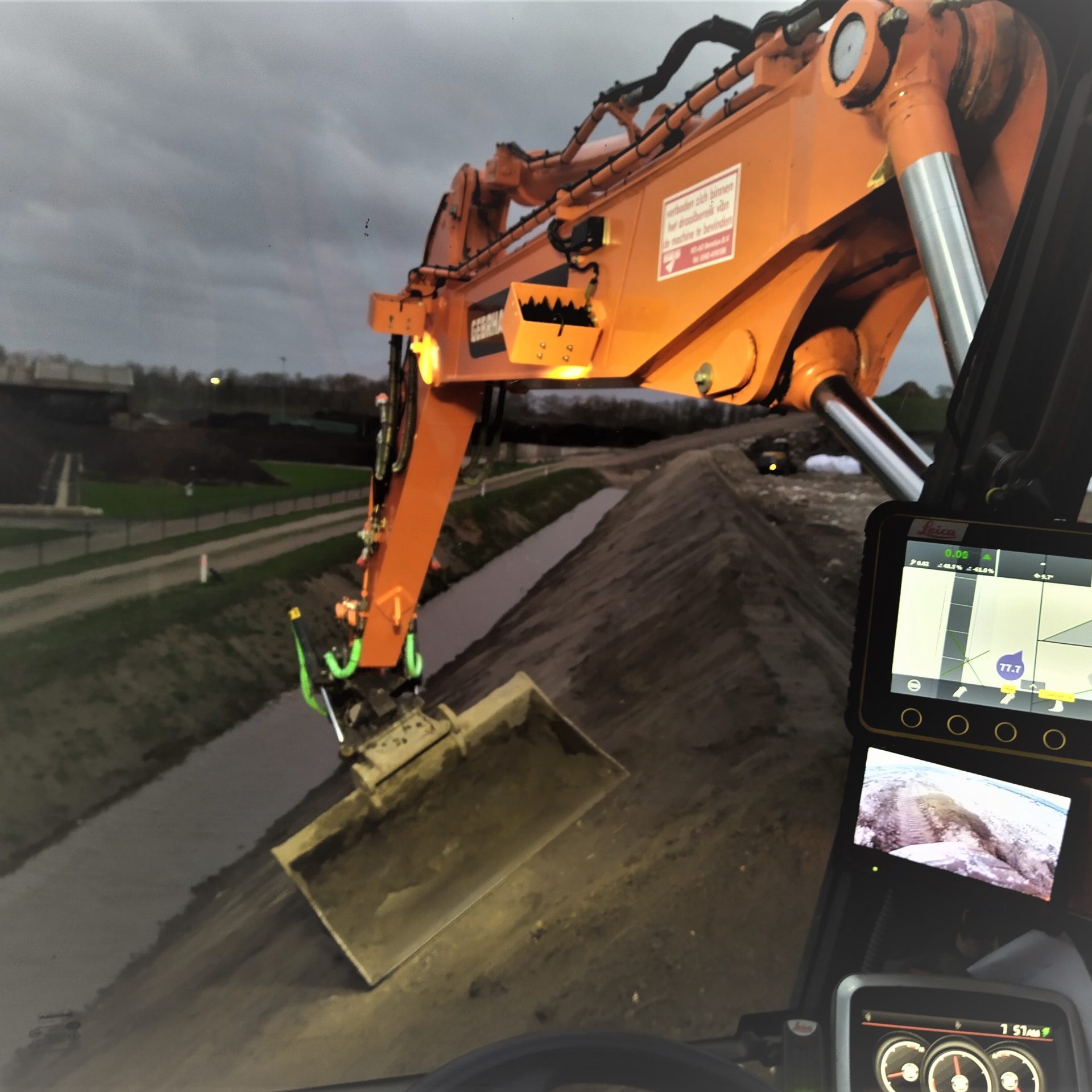 graven met GPS Apeldoorn